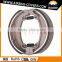 high performance brake shoe semi metal carbon ceramic