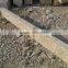 G350 rustic yellow granite road border design for road contruction project