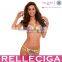 2016 RELLECIGA Jungle Push-up Swimwear with Criss Cross Triangle Top & Double-string Bottom