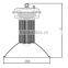China supplier 150w aluminum housing industrial led high bay light