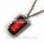 2015 Cool gifts LED metal name badge electronic digital programmable led keychain( direct manufacturer)