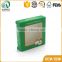 Green full color printing cute small PVC window clothes storage box baby clothes packaging box                        
                                                                                Supplier's Choice