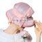 New Design Cute Pink Sinamay Church Hats For Young Girl Online Sale