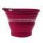 High Quality Silicone Collapsible Bucket