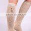 2015 knitting lace boot cuff socks long leg warmer