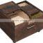 Natural practical wooden box for rice and beans
