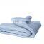 Classic Cable Knit Warm & Soft Certified Cashmere Blanket--Baby Blue