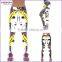 Spandex Yoga Pants Wholesale Flag Printed Custom Design Running Tights