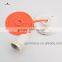 Modern Style E27 Lamp Holder,Ceramic Ceiling Rose Lamp Holder with Color Textile Cord