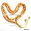 99pcs Islamic prayer beads good amber tasbih beads, muslim rosary