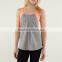 ladies fashion gym running stringer vest