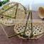 Bamboo woven mini hanging basket