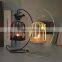 2015 new style bird cage decorative metal candle holder with butterfly