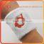2015 Embroidery Sport Promotion Cotton Custom Wristband /Sweatband