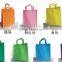 portable recyclable reusable shopping bag non-woventote bag