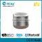 portable bluetooth speaker with APP in metal shell and cylinder mini BT speaker 5W with 1000mah battery