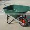 WB7601, 160kg, 90L load capacity,heavy duty wheelbarrow for industry and farm