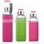 280ml portable mini glass water bottle travelling outdoor sports water bottle