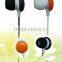 free sample wired earphones mini ear earbuds stereo long cable