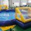 2016 Hot selling customized soccer field inflatable water football field