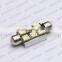 Super bright 39mm led festoob C5W Licence Plate Dome Interior Light Auto Led festoon Lamp Car LED Parking light bulb