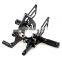 CNC Alloy Aluminum Adjustable Motorcycle Rearsets Rear set For Honda CBR600RR CBR1000RR CBR900RR
