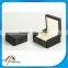 2016 exquisite logo printed plastics jewelry boxes