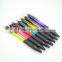 LOGOprinting ball pen with Black clip and black Grip