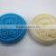 Wholesale dia.6cm bear shape silicone cookie stamp with wooden handle
