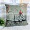 2015 Hot Selling Fashion Colorful Printing Back Cushion