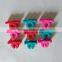 Bowtie shape silicone wine glass markers wine charms for stemwares
