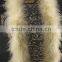 NO.1 Supplier CHINAZP Factory Bulk Sale Loose Cheap Colored Champagne Turkey Marabou Feathers Scarf Boa for Wedding Decoration