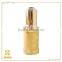Cosmetic packaging hair care hair loss treatment glass bottle aluminium dropper