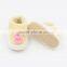 Newborn baby toddler shoes with soft sole pink rabbit