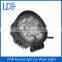 Hot sell 27 watt small led car work light12v Round shape 27w magnetic led work light