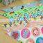 China Good and Cheap Fashion Animal Cartoon Printing Cotton Baby Triangle Bibs Bandana