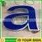Eye-Catching Pierced 3D Stainless Steel Outdoor Led Sign