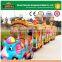 Children games China Cheap Popular Amusement Park Rides Elephant Trackless Train For Sale