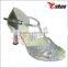 Super Small Open Toe Dance Shoes Shiny Leather Sole Dance Shoes Ladies Zapatos de Mujer Salsa Dance Shoes Heel