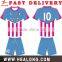 2016 Fashion Design Dri Fit Sublimation Football Jerseys Sports Soccer Jersey , Cheap Custom Footall Soccer Uniform