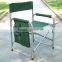 Outsunny Folding Portable Camping Directors Chair w/ Side Table - Green