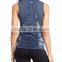 Custom logo yoga vests gym tank top workout sports wear fashion tank top women