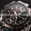 CURREN Rose Gold Black Men's Stainless Steel Analog Sport Quartz Wrist Watch