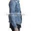 DESTROYED TRUCKER JACKET MED INDIGO BIKER DENIM JACKET (LOTNEW001)