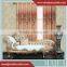 2016 Newest Curtain Design100% Polyester Sheer Raw Silk Fabric for Curtains