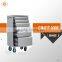 Metal Mobile Pedestal Simple pedestal 6 drawers mobile filing cabinet