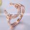 China supplier 18k Gold Gemstone Ring silver ring