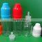 10ml clear PET e liquid bottle for e liquid oil