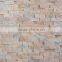 2016 Cheap bathroom mosaic floor tile price, white and black metal marble mosaic