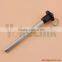 High strength Aluminum handle button handle lock pin with stainless lanyard